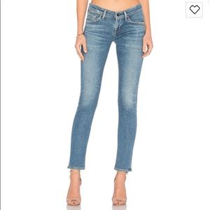 Citizens of humanity “racer” low rise skinny jeans